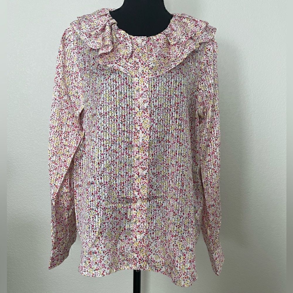 NWT J.Crew Ruffle Top
